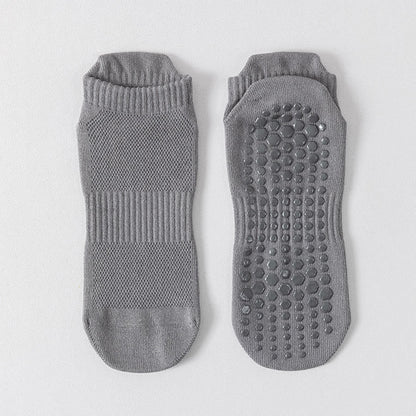 Olivenorma Full-Toe Cotton Comfort Anti-Slip Breathable Everyday Training Men's Yoga Socks