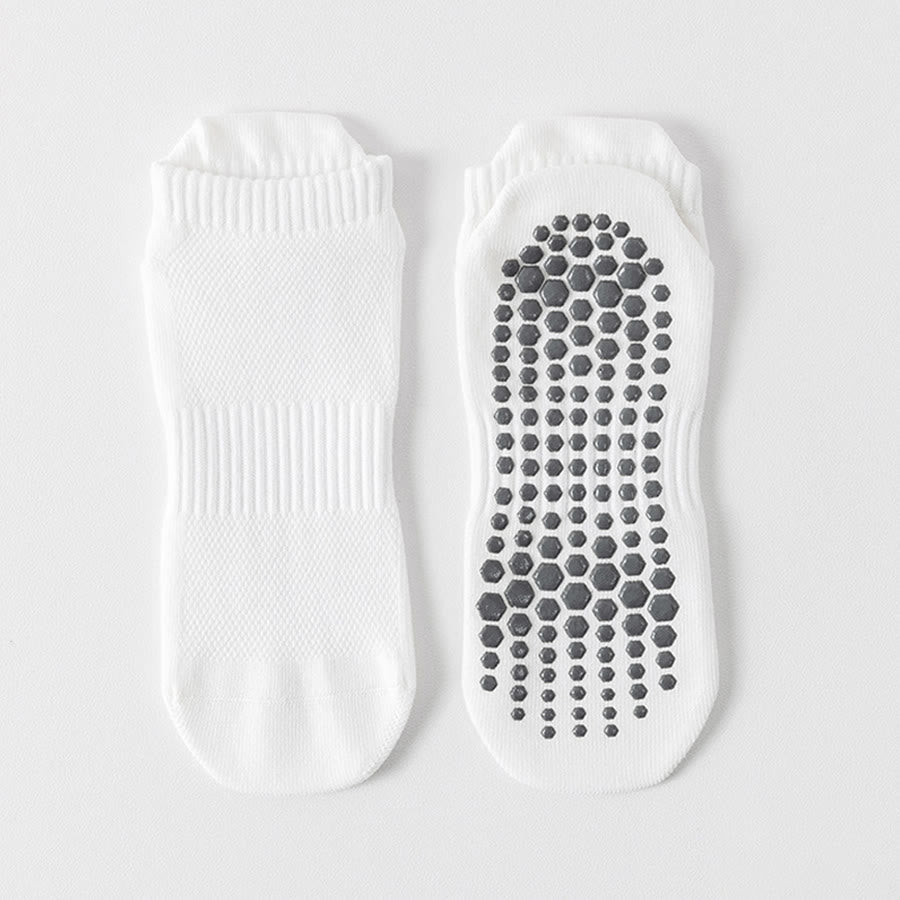 Olivenorma Full-Toe Cotton Comfort Anti-Slip Breathable Everyday Training Men's Yoga Socks