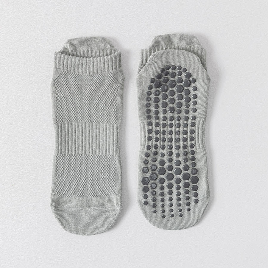 Olivenorma Full-Toe Cotton Comfort Anti-Slip Breathable Everyday Training Men's Yoga Socks