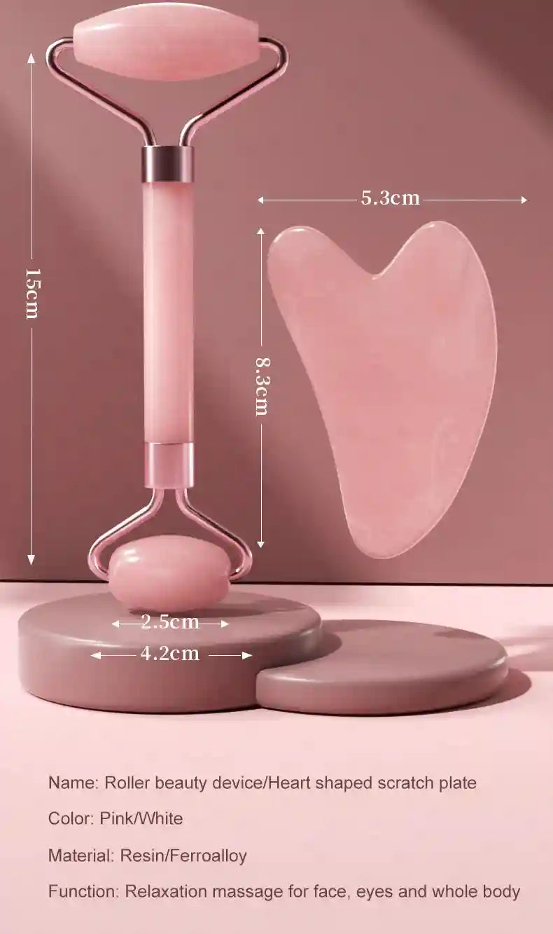 Facial Massage Roller – 0.5mm Ergonomic Resin Tool for Skin Tightening | Tidesmit