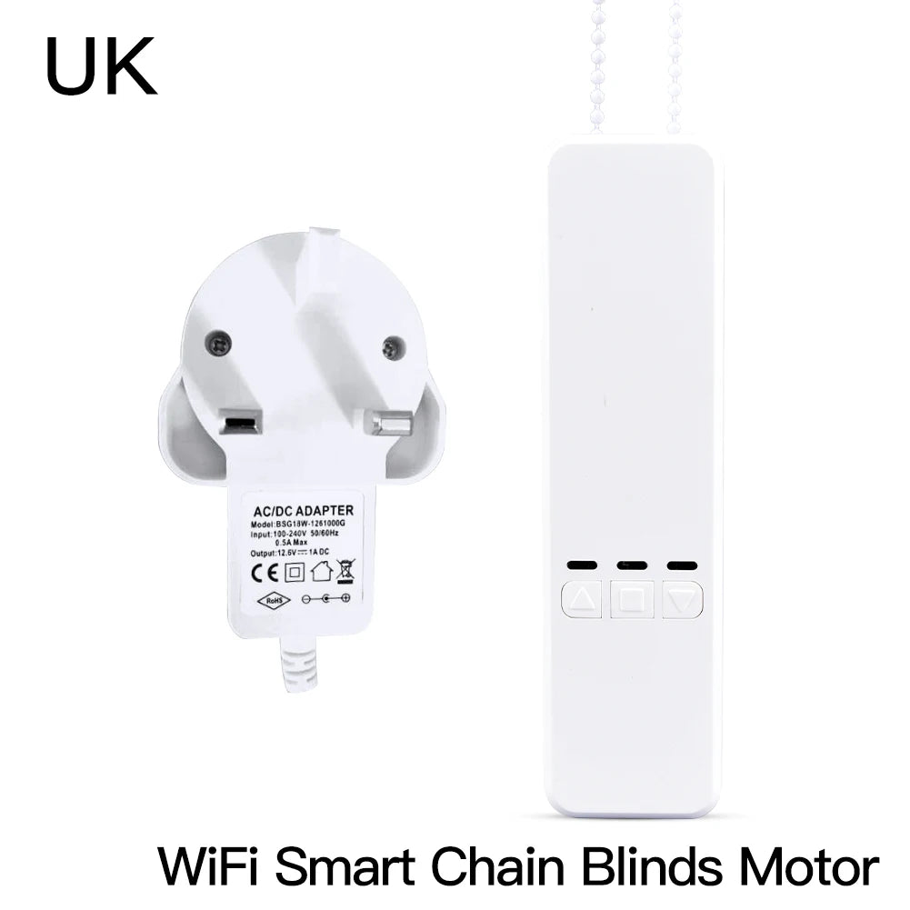 MOES Tuya WiFi Smart Motor Roller Blind Shade Kit Remote