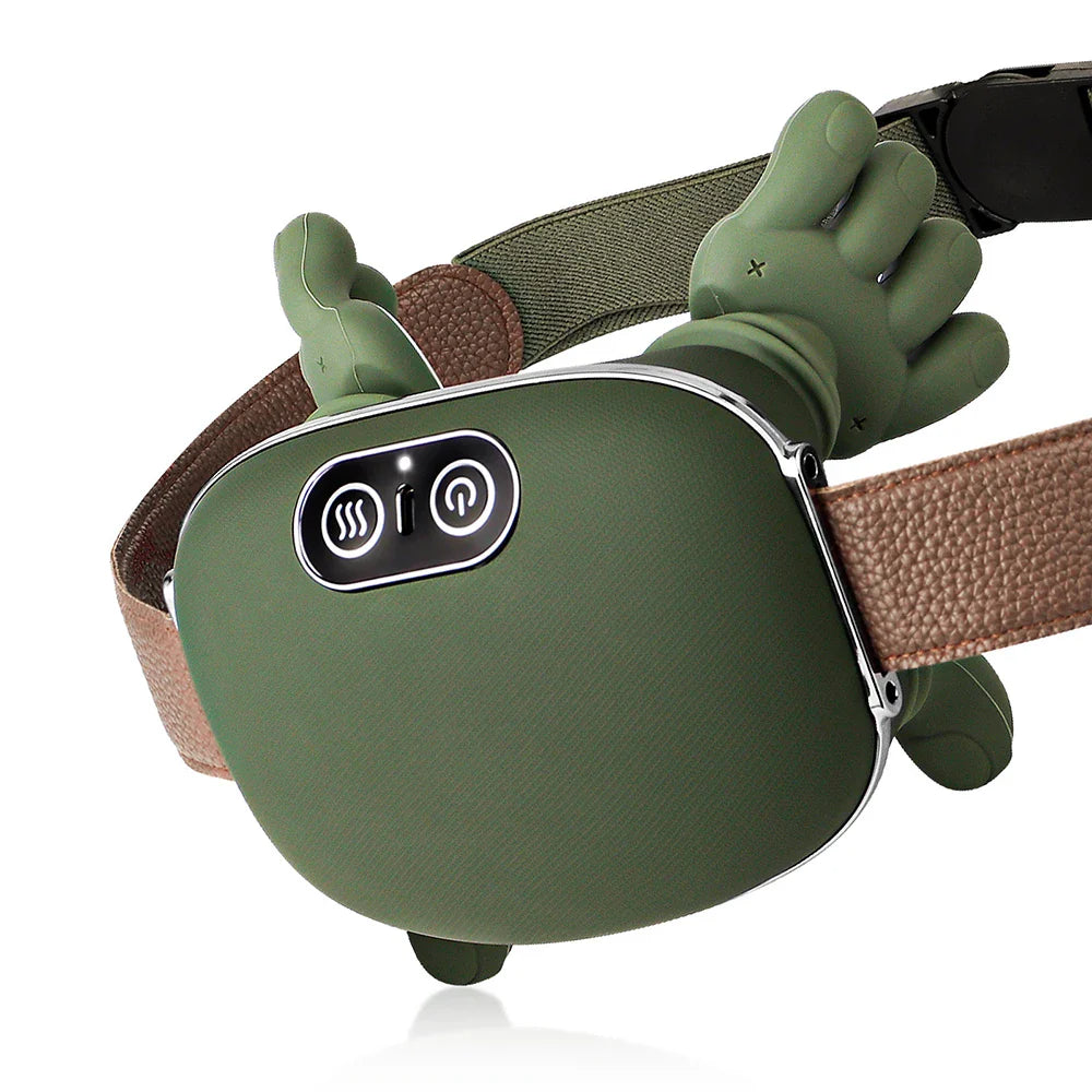 Wireless 4D Neck & Shoulder Massager – Bionic Finger Cervical & Trapezius Kneading Device