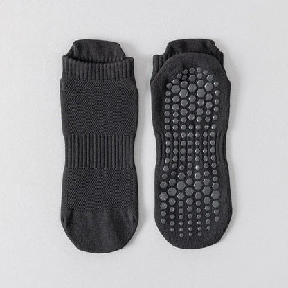 Olivenorma Full-Toe Cotton Comfort Anti-Slip Breathable Everyday Training Men's Yoga Socks