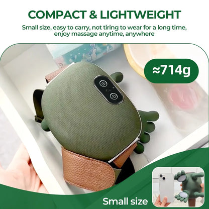 Wireless 4D Neck & Shoulder Massager – Bionic Finger Cervical & Trapezius Kneading Device