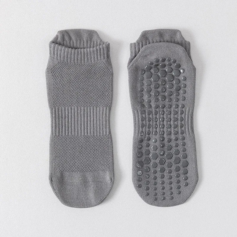 Olivenorma Full-Toe Cotton Comfort Anti-Slip Breathable Everyday Training Men's Yoga Socks