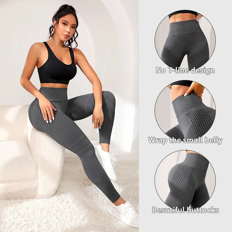 High-Waisted Butt-Lifting Yoga Pants
