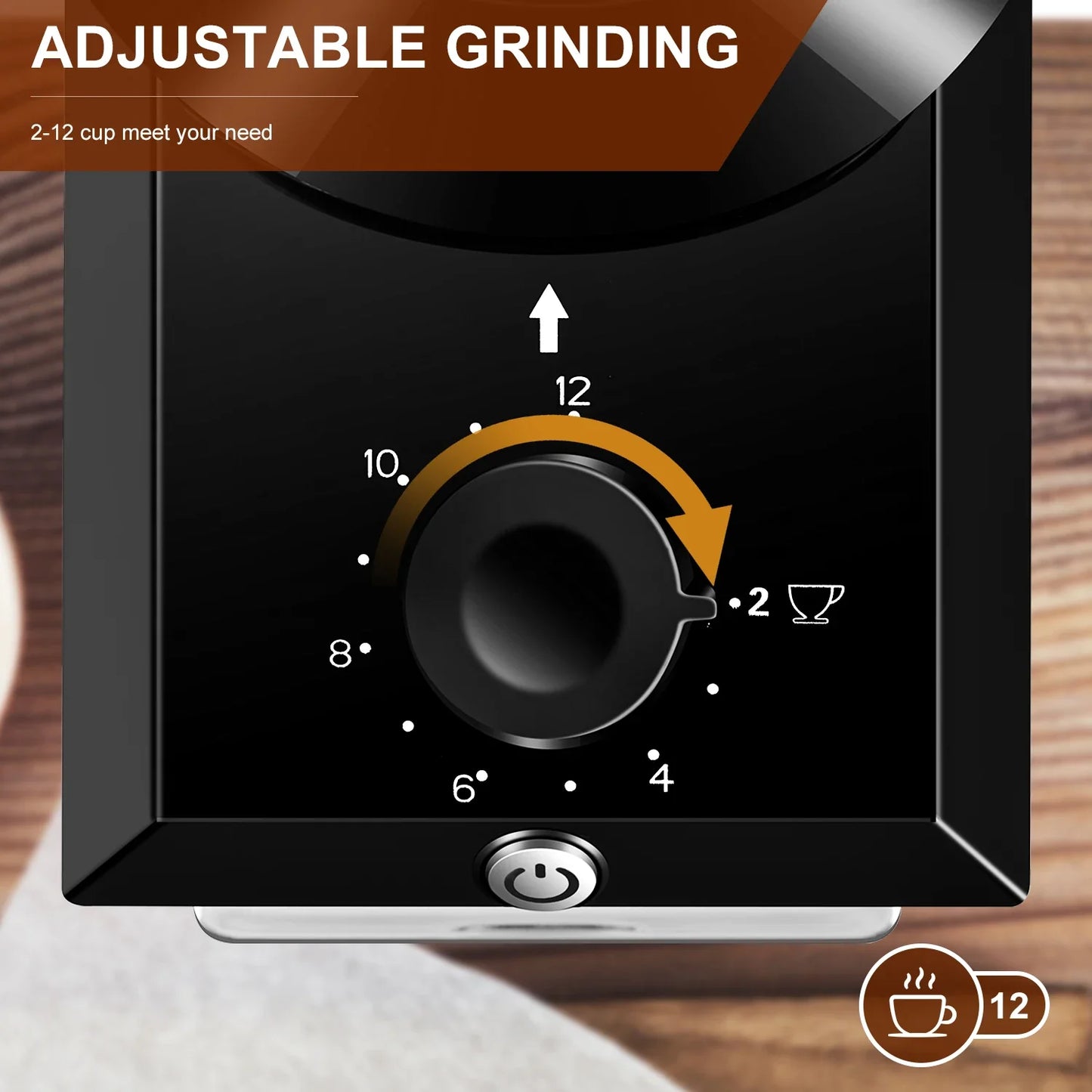 Automatic Burr Mill Coffee Grinder
