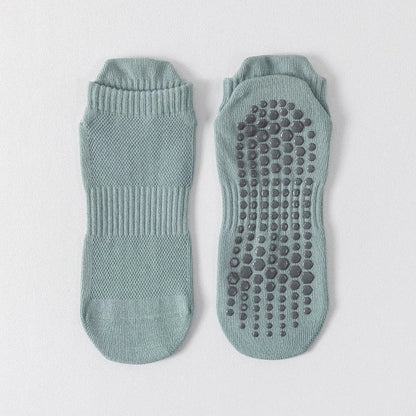 Olivenorma Full-Toe Cotton Comfort Anti-Slip Breathable Everyday Training Men's Yoga Socks
